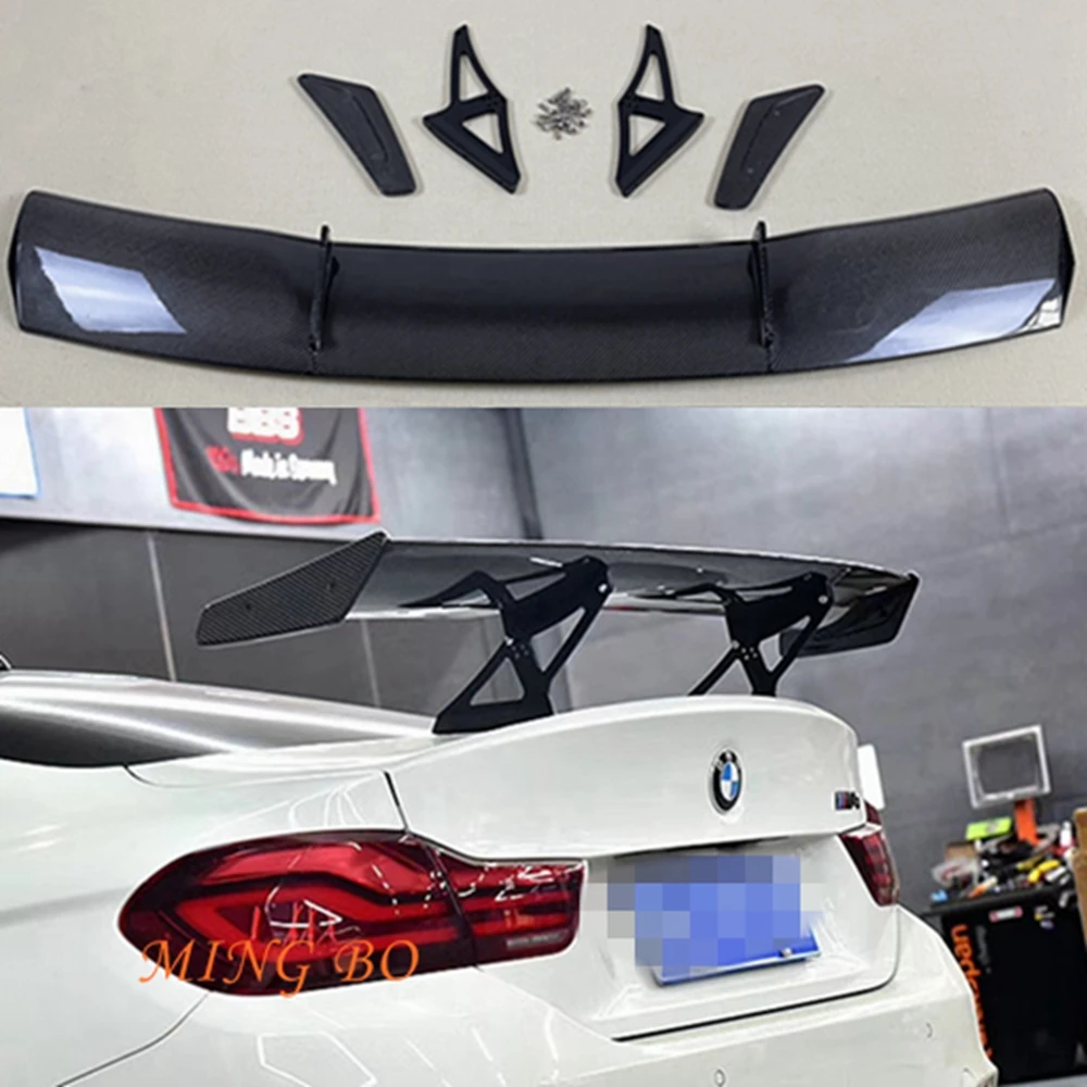 

For BMW M4 F82 3D Style Carbon fiber Rear Spoiler Trunk wing 2014-2020 FRP Forged carbon