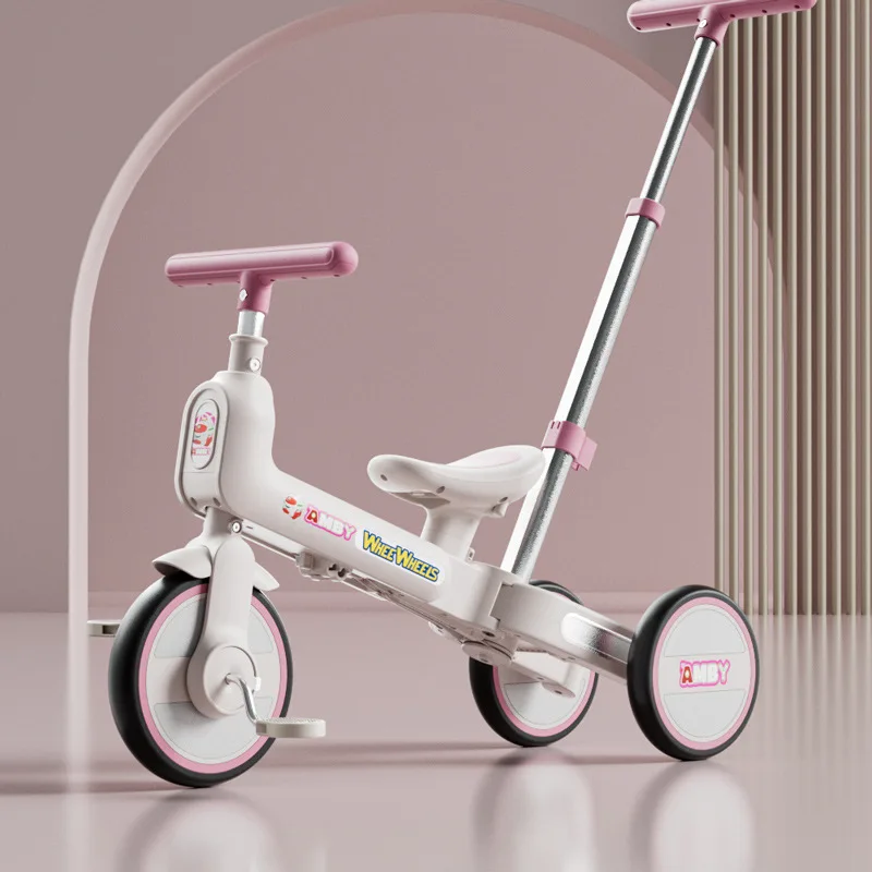 

Walking Baby Bicycle Lightweight Foldable Children's Tricycle Baby Balance Bicycle Multi Functional