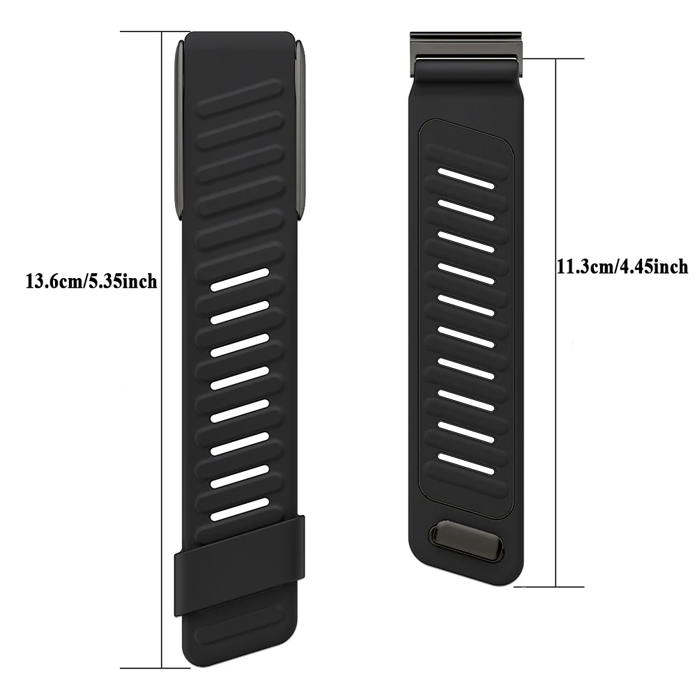 Waterproof Silicone Sport Strap for Whoop 5 - Soft, Adjustable Wristband