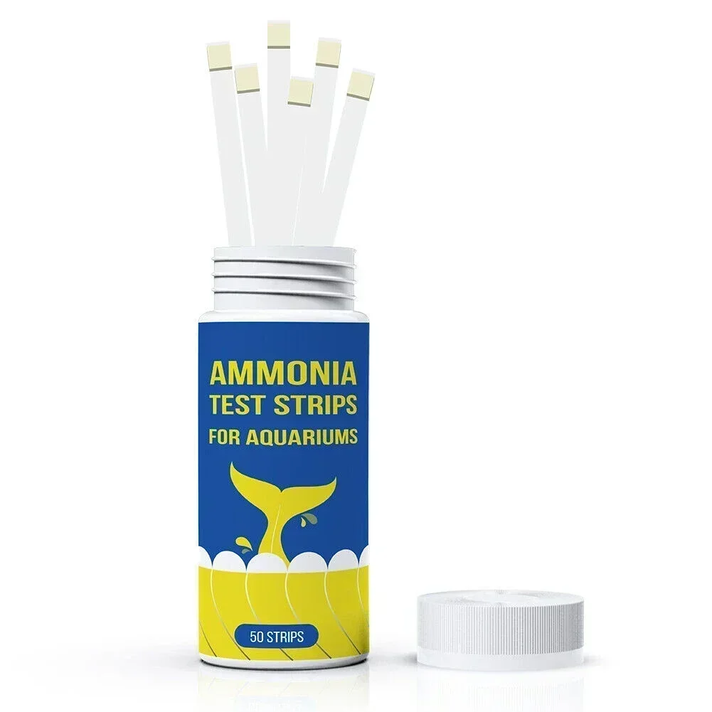 Ammonia Nitrogen Quick Water Quality Test Strips Aquarium Quick Water Quality Test Strips Paper Kit Reliable Accurate