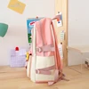 5 Pcs/Set Harajuku Kawaii Kids School Backpack Cute Women's Bagpack Bookbag Laptop Bag For Teenage Girls Students Bag Rucksack 6