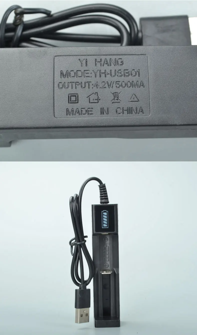 USB 3.7V4.2V 16340 14500 18650 26650 Charge Lithium Battery Charger Suitable for 301 303 Laser Pen Battery Charger flashlight Lithium Battery Charger