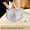 Clothes Storage Bag Foldable Space Saving Self Comforters Organizer Bag 132L Dustproof and Moisture-Proof Large Capacity 4
