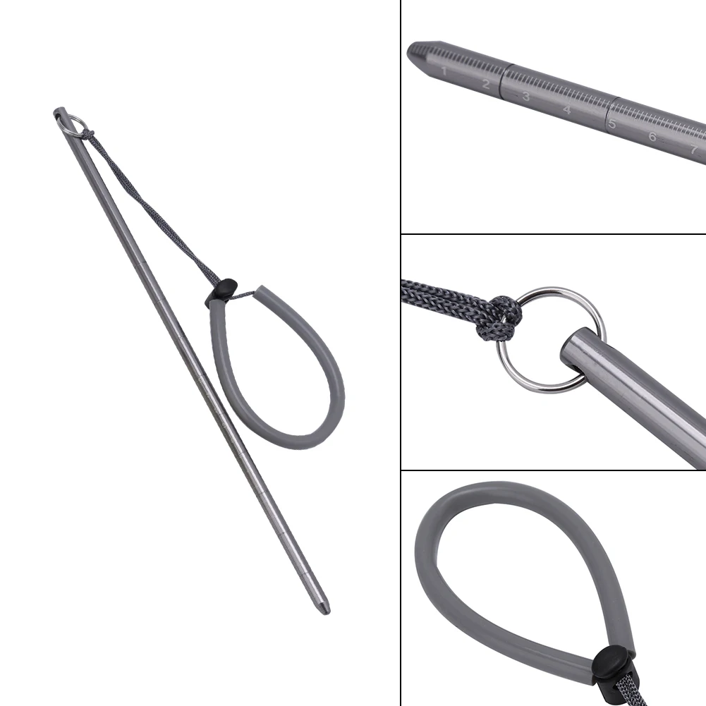 다이빙 노이즈 메이커 다이빙 포인트 로드 다채로운 알루미늄 합금 끈이 있는 다..