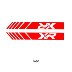 Premium Motorcycle Sticker Decal - Sleek Design for Ultimate Style Enhancement (Red)