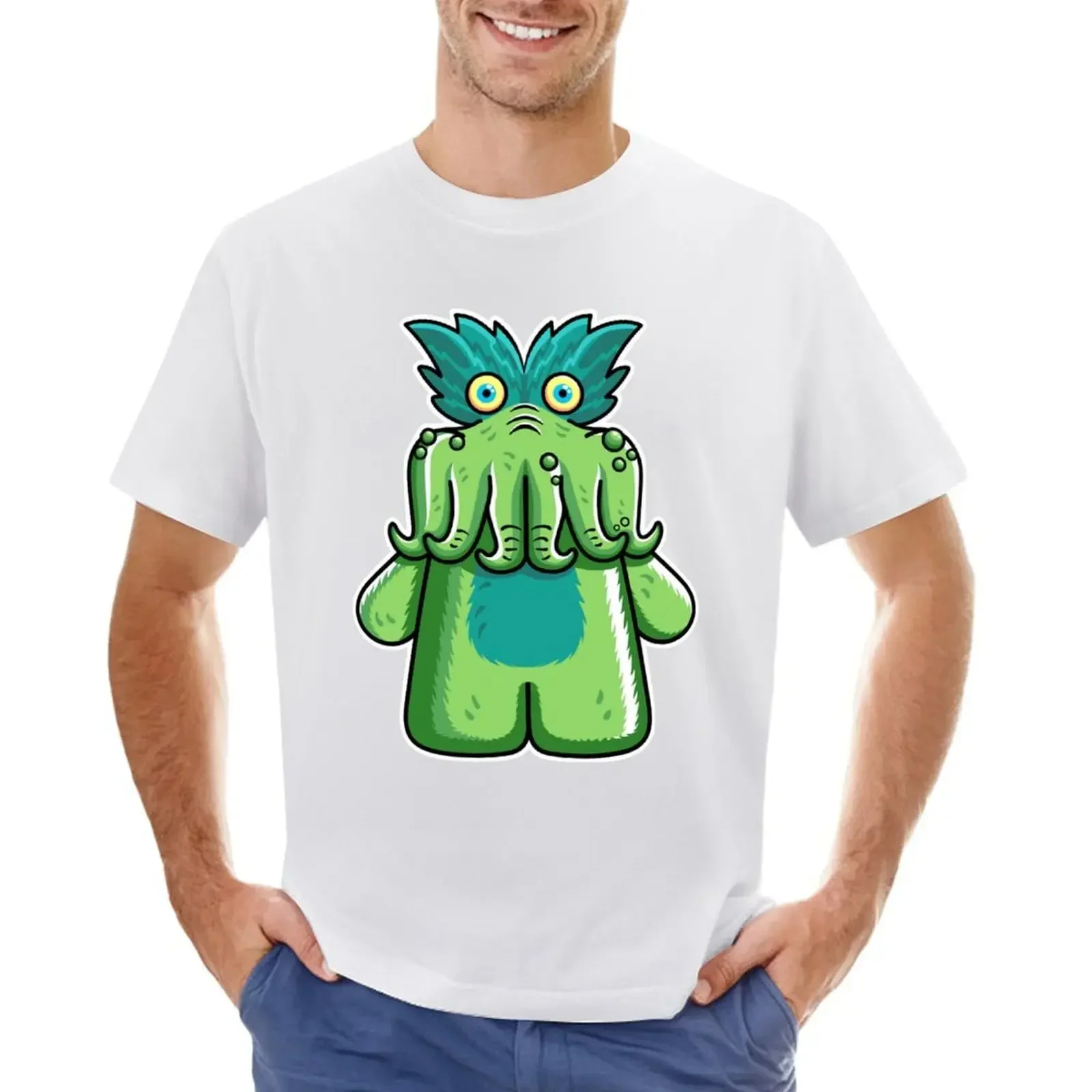 Black Friday Solletico-Me-Wiggly T-Shirt Kawaii Clothes Oversize Mens Champion T-Shirt