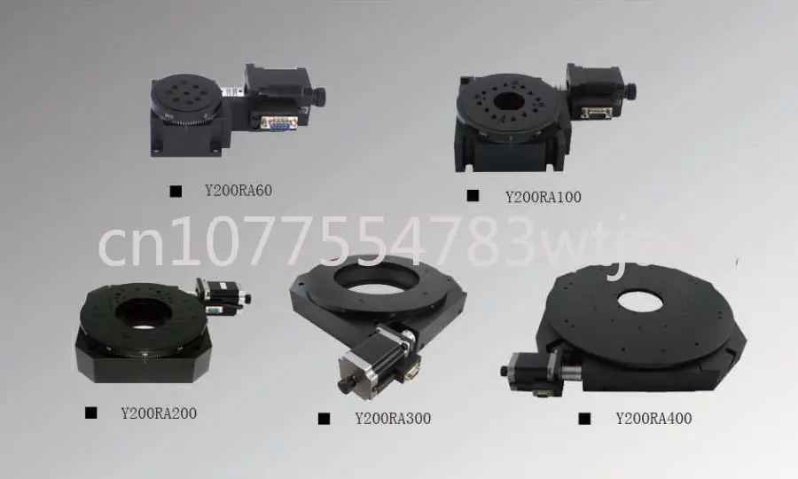 

Электрический Роторный стол, точная полая роторная платформа, разделенная электрическая пластина для индексирования Y200RA200