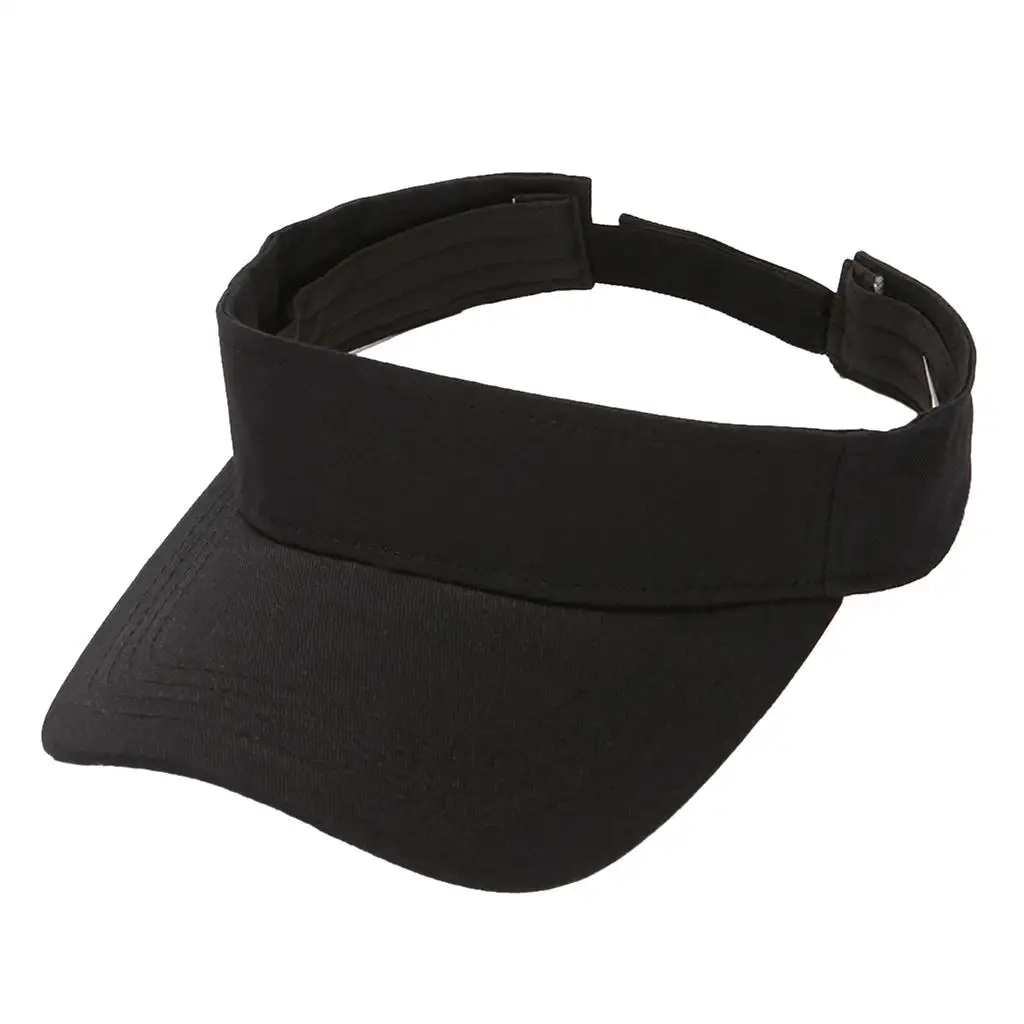 Sun Visor Hat Unisex Golf Tennis Summer Beach Running Sports Empty Top