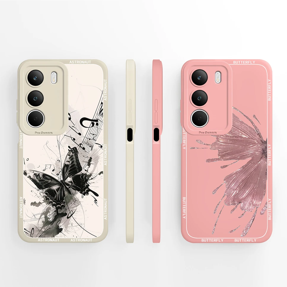 Lovely Flowers Pattern Shockproof Phone Case - Full Protection Cover