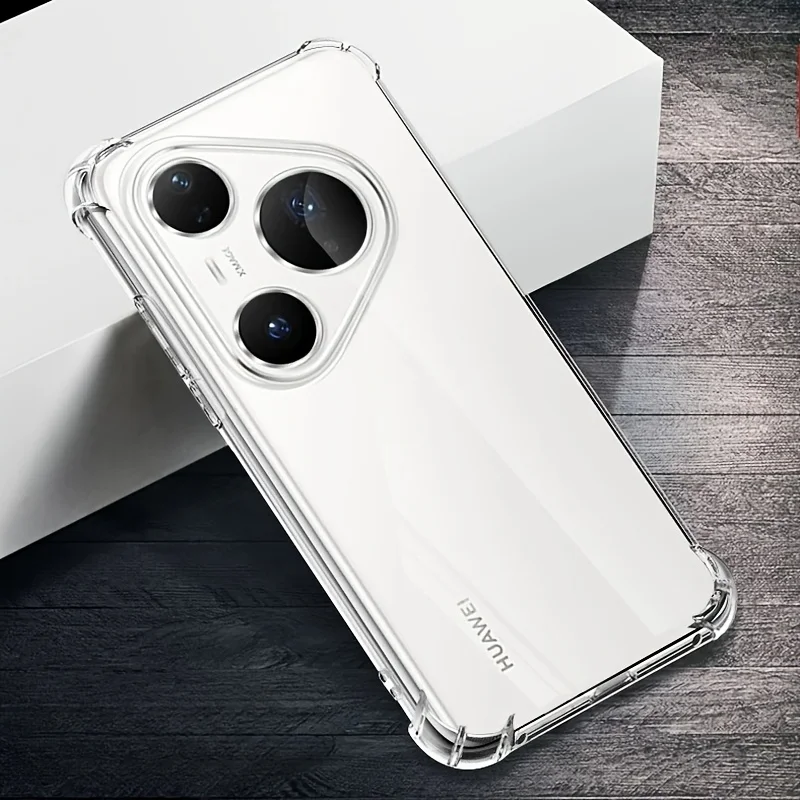 Sleek Transparent Phone Case - Soft TPU Silicone Clear Back Cover