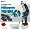 1700RPM 6 Inch Mini Li-Ion Electric Chainsaw One Hand Portable Electric Saw Fit 18V Makita Battery (No Battery) 1700RPM 6 Inch Mini Li-Ion Electric Chainsaw One Hand Portable Electric Saw Fit 18V Makita Battery (No Battery)