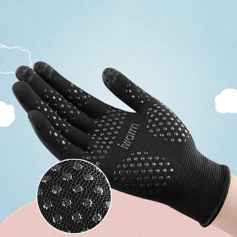 Sunscreen Touchscreen Gloves for Men Women Outdoor Riding Driving