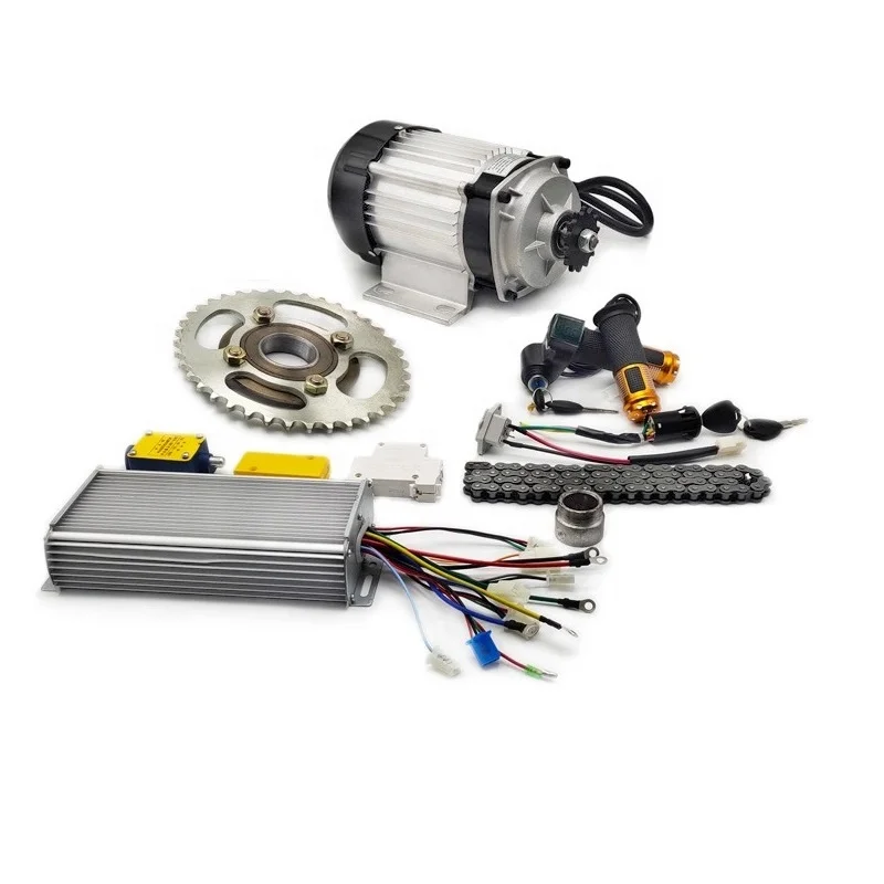 

1200W 48/60V Electric Trike Conversion Kit BM1412ZXF UniteMotor Tricycle Rickshaw Motor Conversion Kit FOR THREE WHEEL EBIKE