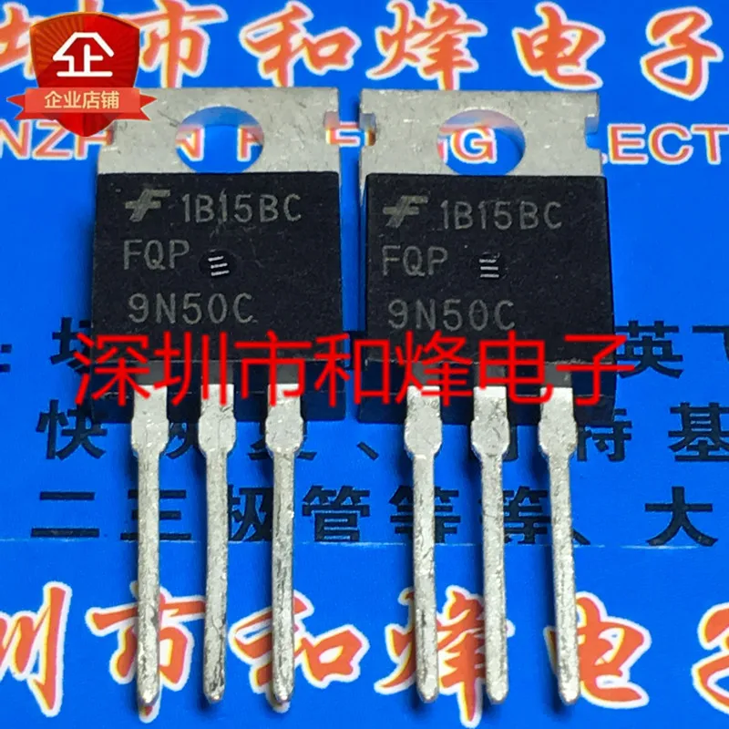 

5 шт.-10 шт. FQP9N50C TO-220 9A 500V Новый и оригинальный на складе