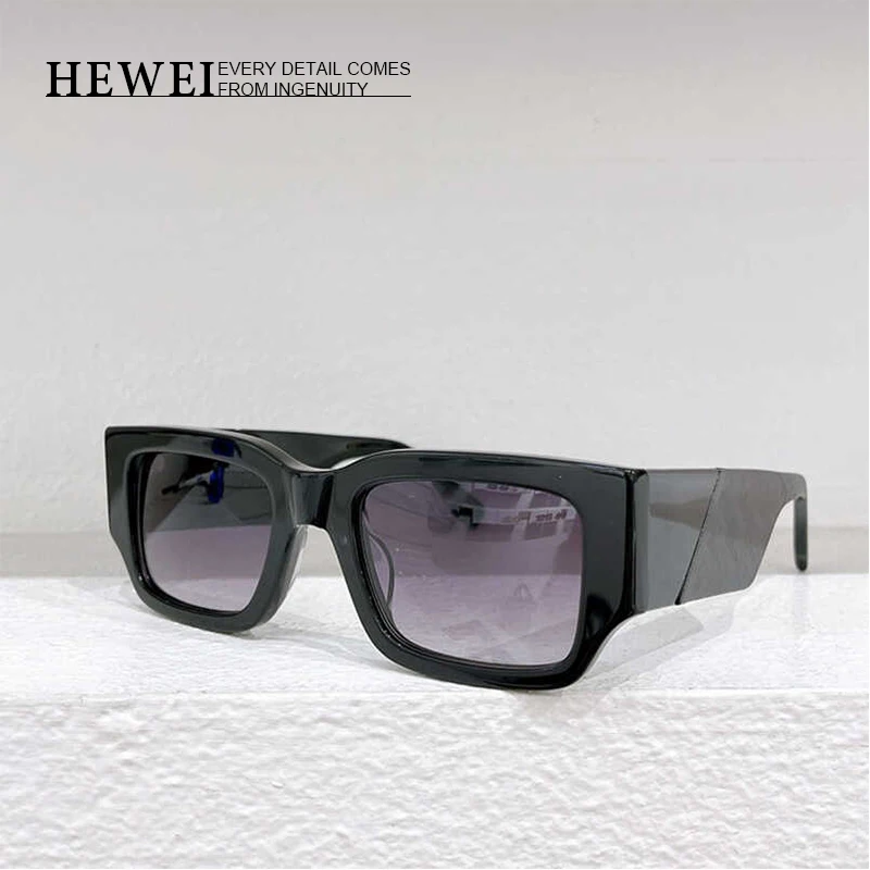 

Acetate thick frame new women sunglasses Square travel shading UV400 sunglasses Men fashion classic outdoor glasses