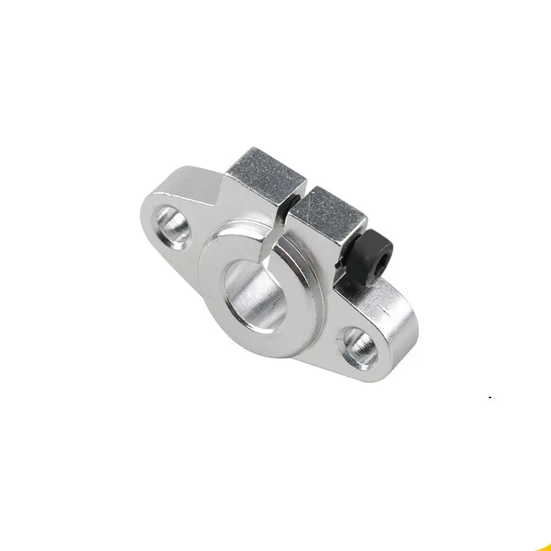 1-4X SHF8 SHF10 SHF12 SHF16 알루미늄 선형 막대 레일 샤프트 지원 8mm 10mm 12mm 16mm CNC 라우터 XYZ 테이블 3D 프린터 부품
