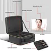 Smart LED Cosmetic Case With Mirror Travel Makeup Bag Large Capacity Female Beautician Skincare Product Makeup Case For Women 4