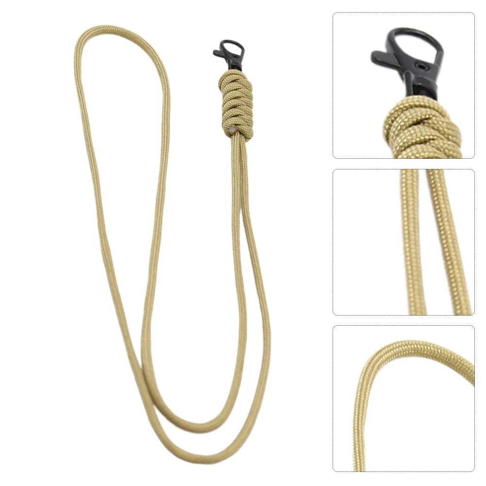 Outdoor Lighting Lanyard Reusable Multi-Function Camping Lanyard Wear Resist Phone Chain Ring Cord for Outdoor Camping Hiking