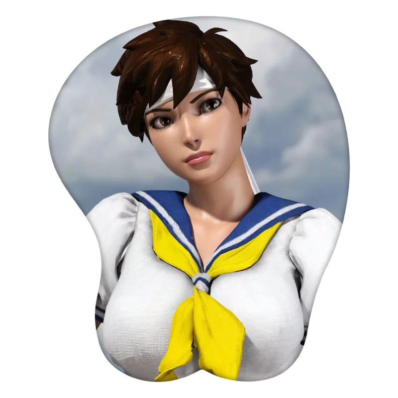 

Kasugano Sakura Anime 3D Mouse Pad Wrist Rest Desk MousePad Mat Gamer Accessory