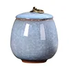 Tea Coffee Sugar Storage Jar China Crafts Decoration Mini Ceramic Jar Kitchen Storage Bottles & Jars Containers Home Decor New 6