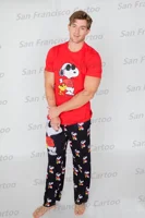 24 New Summer Unisex Snoopy 3D Printed Pajamas Casual Pants KID/Adults Comfortable Lightweight Homewear Quick Drying KID100-6XL 1