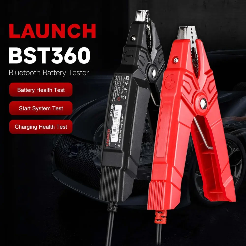 LAUNCH 테스트 배터리 분석기 BST-360, 6V 12V 전압 배터리 테스터, X431 V/V +/PRO3S + Adnroid / IOS 휴대폰용 충전, X431 BST360