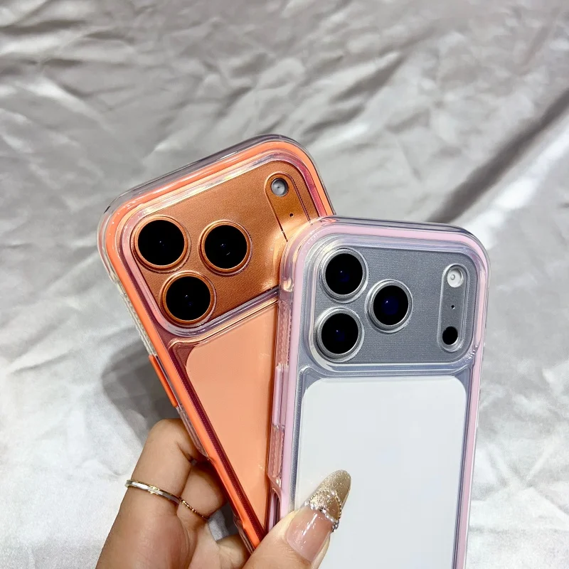 Luxury Crystal Clear Shockproof Phone Case - Ultra Slim & Transparent Hard Shell Design