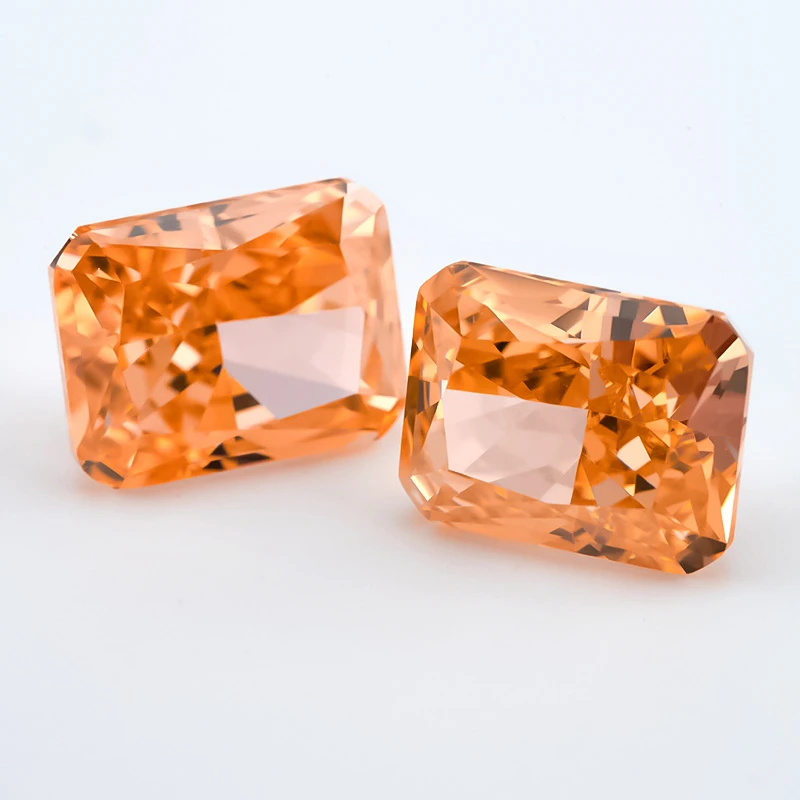 6x8mm 7x9mm Oktagon Radiant Crushed Ice Cut Lose Kubische Zirkonia 5A Verschiedene Farben Synthetische CZ-Steine für Schmuckherstellung – Detail 9