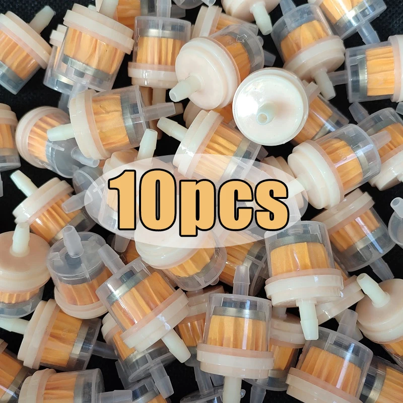 

1/10pcs Car Off-road Vehicle Oil Filter Gasoline Liquid Fuel Universal Suitable for Motorcycle Vehicle Liquid Oil Filter Tube