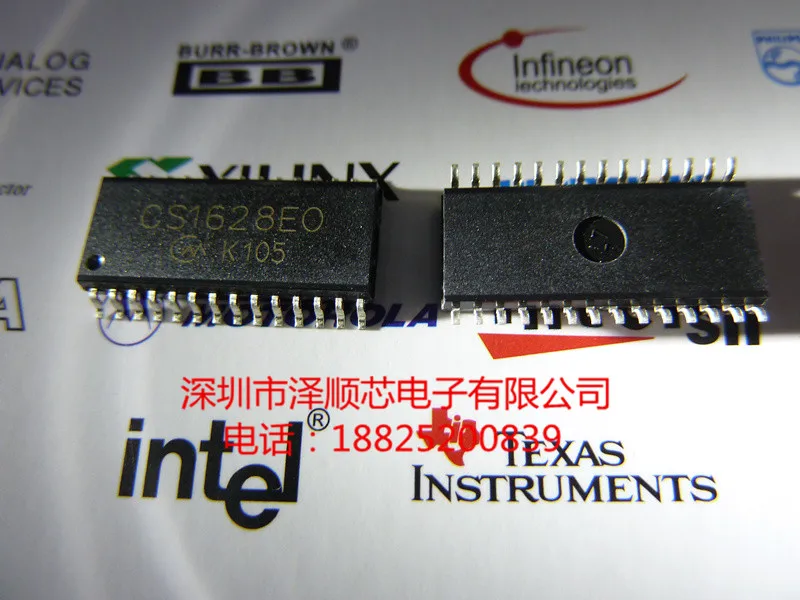 오리지널 LED 드라이버 IC, CS1628EO, CS1628E0, CS1628, SOP-28, 30 개