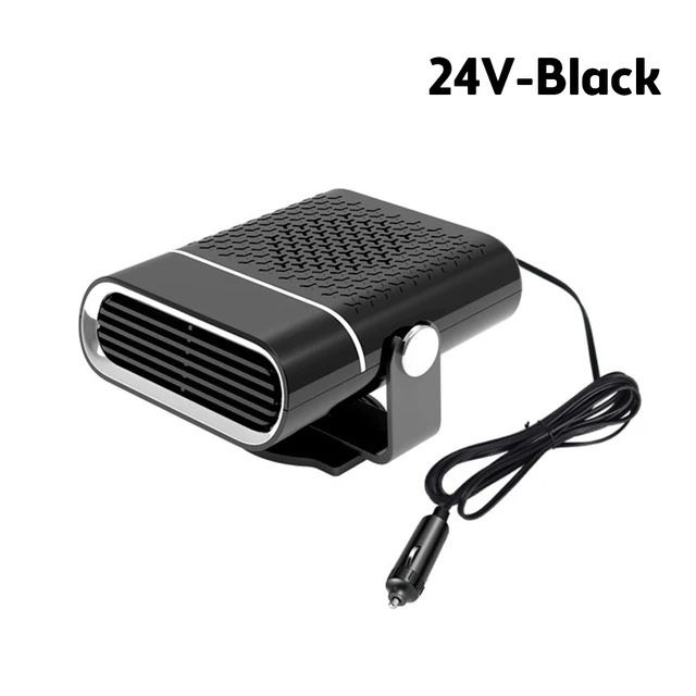 Riscaldatore portatile per auto da 12 V e 120 W, sbrinatore, demister, rotazione a 360 gradi, purificatore, riscaldamento, presa accendisigari, ventola di riscaldamento_voghion.com