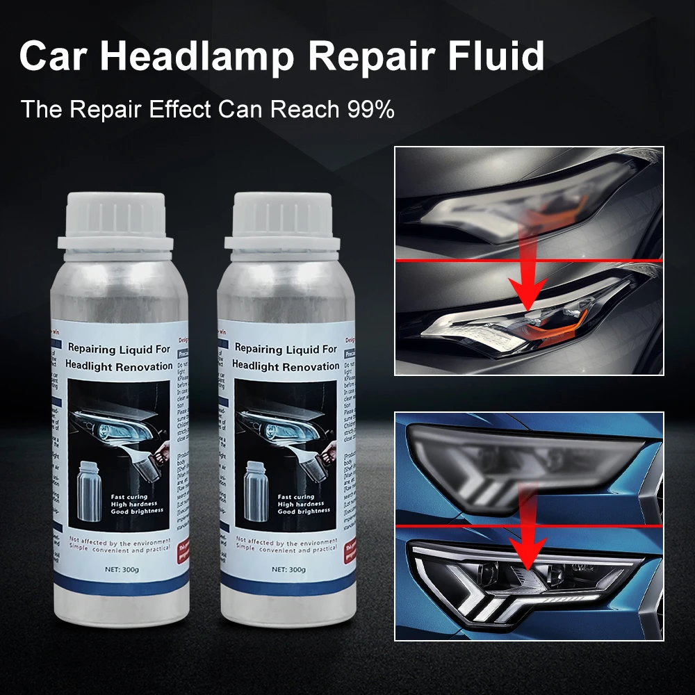 Car Headlight Restoration Kit 100/300ML car headlight restoration kit