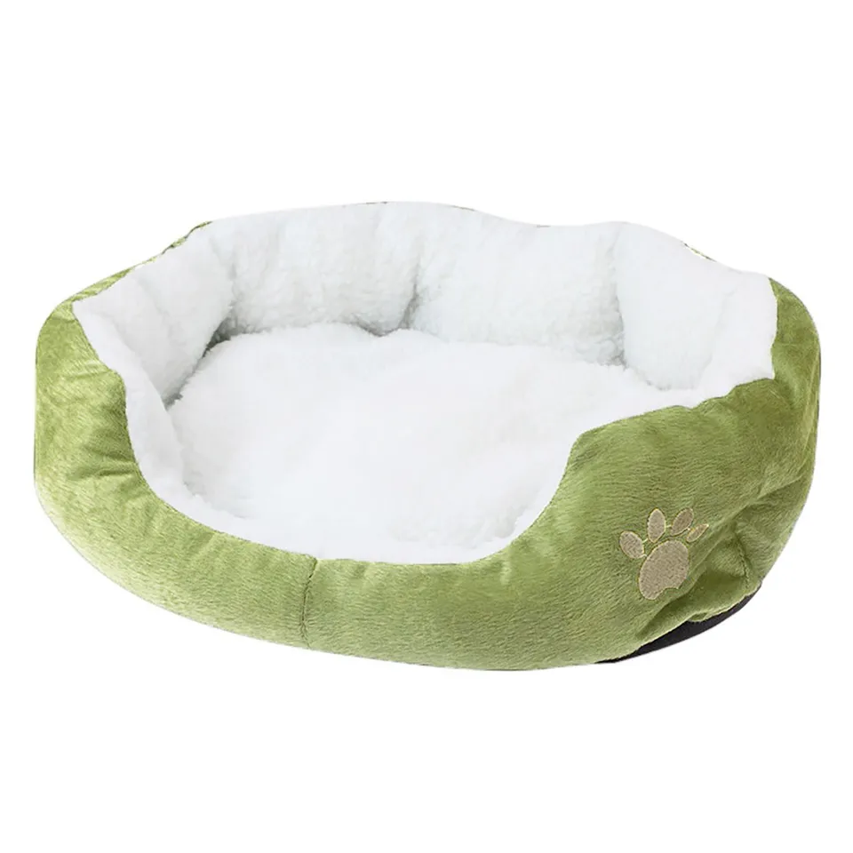 Cozy Plush Fleece Dog Cat Mat Bed