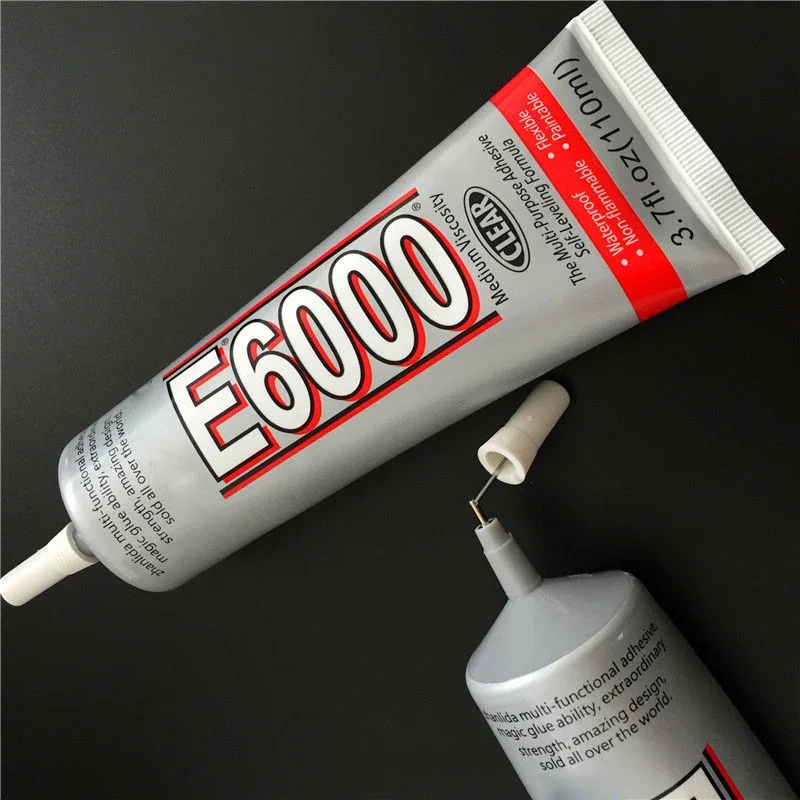 Epoxy adhesive 15/25/50ml E6000 Glue DIY Rhinestones Painting Cloth Metal Fabric Crystal Epoxy Hotfix for Jewelry E6000 Craft Strong Adhesive