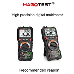Habotest – multimètre numérique professionnel HT118, haute précision, 6000 comptes, 1000V AC DC 