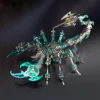 Colorful Scorpion King 3D Metal Puzzle Toys Assembly Decoration Educational Puzzle DIY Assemble Adult Birthday Gifts 6