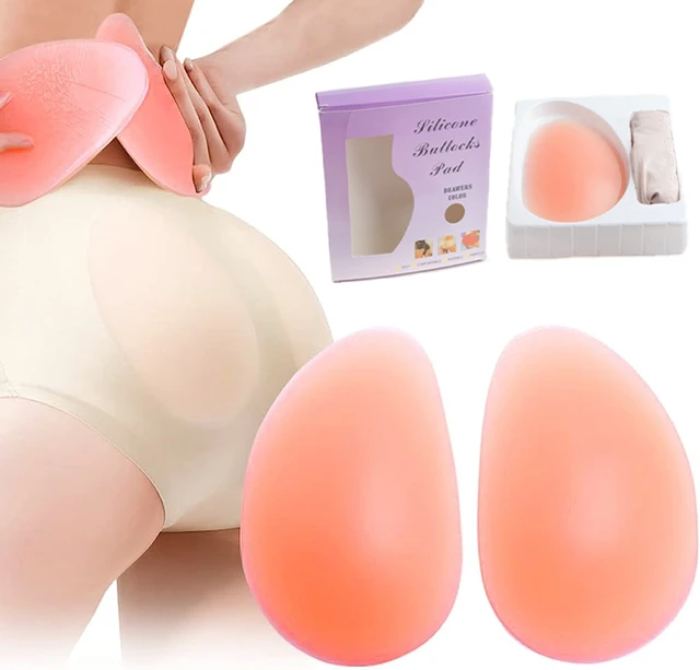 Almohadillas de silicona para glúteos para mujer, almohadillas de cadera  falsas portátiles, Realzador de glúteos, relleno acolchado, bragas de  Control moldeadoras - AliExpress