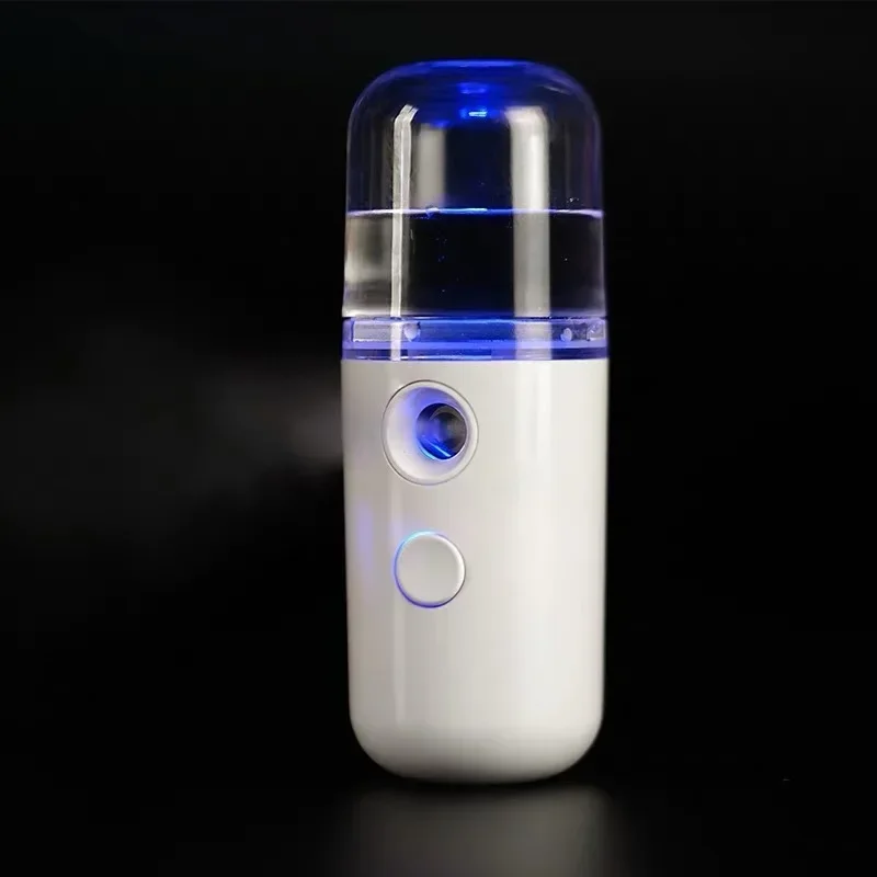 30 ml Mini Nemlendirici Araba Ev Ofis Için Taşınabilir Şarj Edilebilir Küçük Kablosuz Kişisel Yüz Püskürtücü Serin Mist Maker Nemlendirici