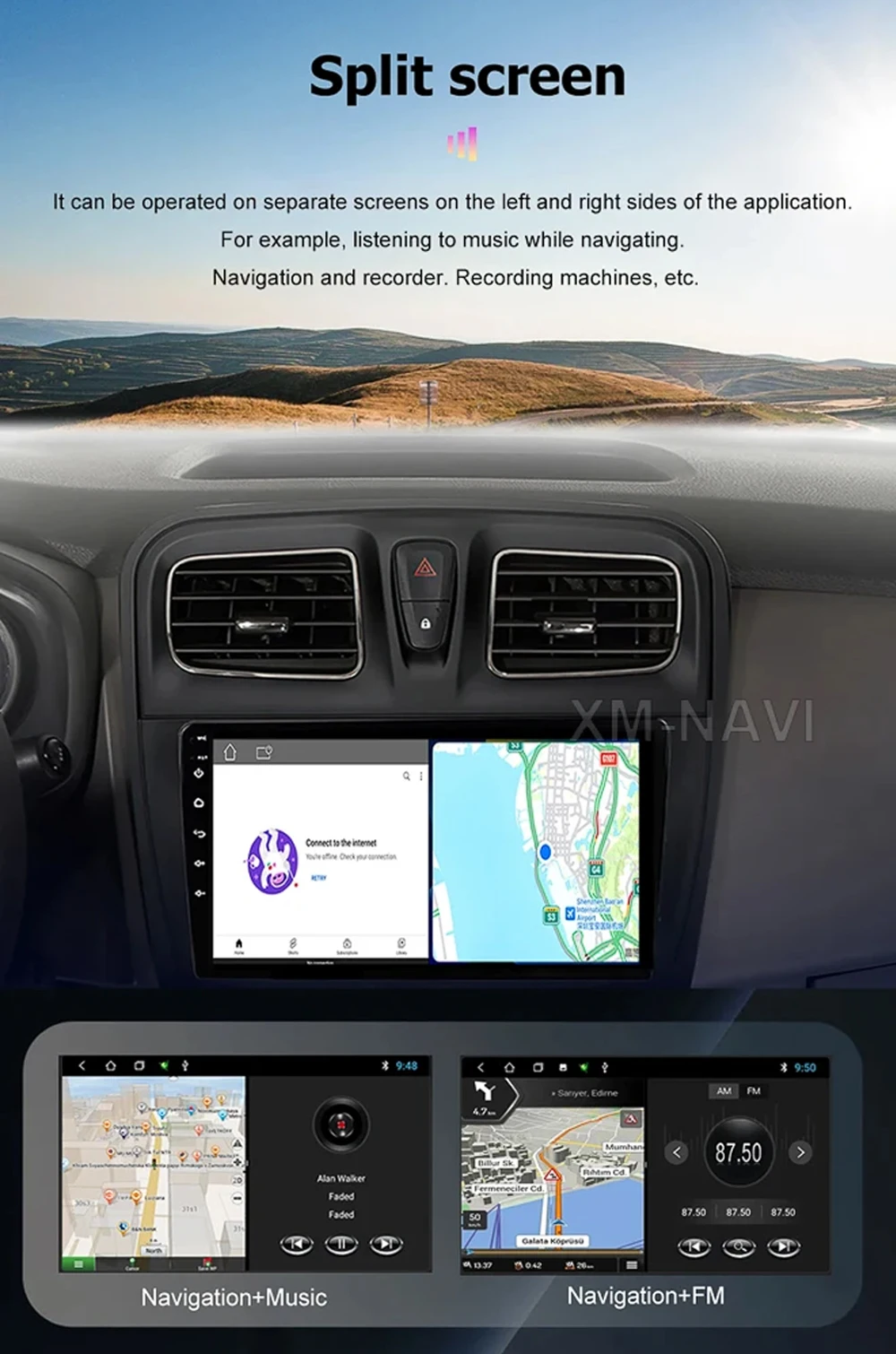 Radio Multimedia para Auto con GPS y Navegación para Jeep Grand Cherokee, Liberty, Wrangler, Chrysler 2002-2006, Android 16, Auto CarPlay 6
