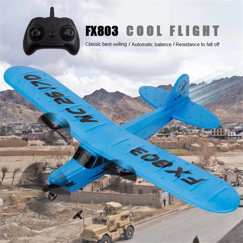 FX803 RC Plane 2.4G 2CH EPP Foam Remote control Airplane Super Glider Aircraft Outdoor Plane Toys for Kids Gifts 3