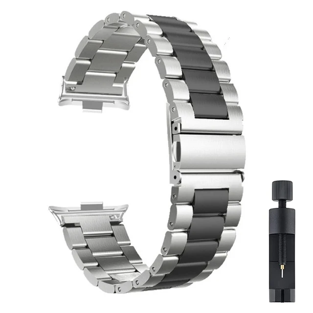 Luxury Stainless Steel Metal Watch Strap Replacement Bracelet