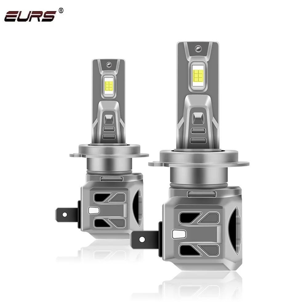 

EURS M7 2PCS Car Headlight Light Canbus H1 H4 H7 H8 H9 H11 9005 9006 Super bright Motorcycle Headlamp Auto Light Fog Lamp Bulb