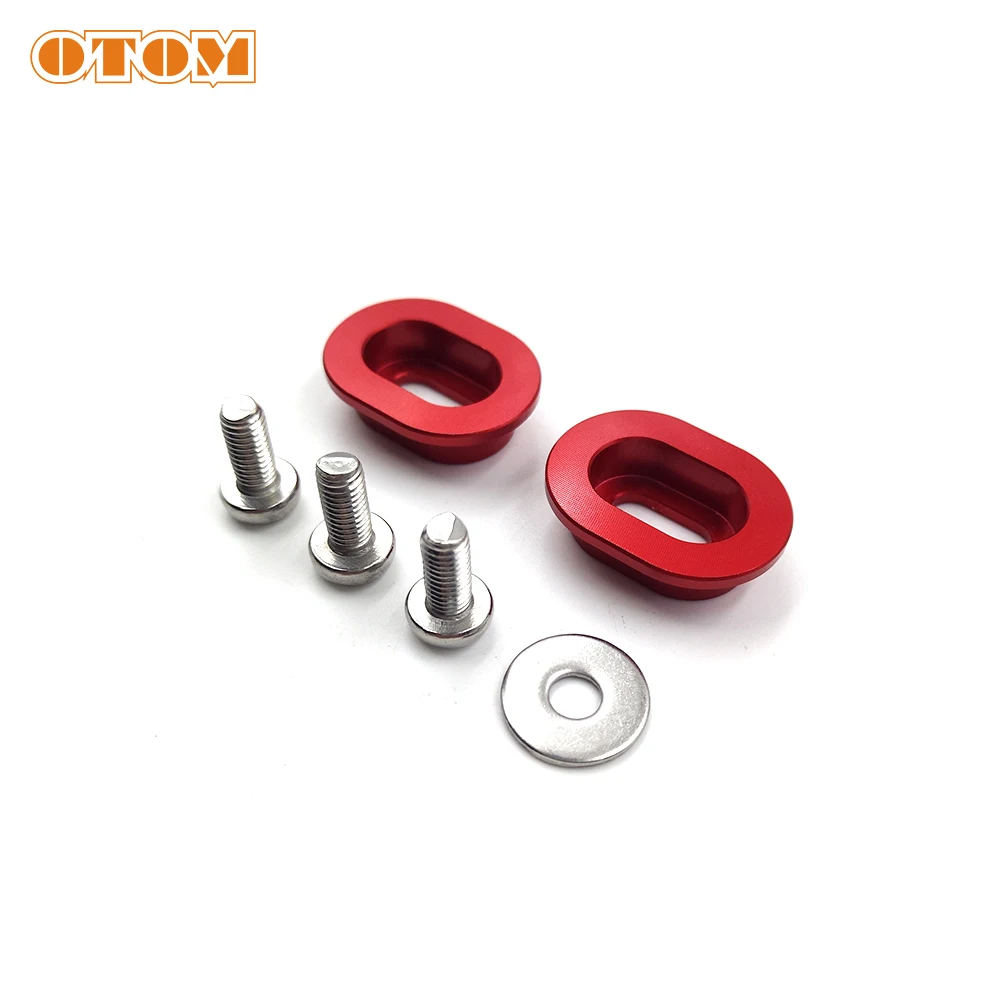 OTOM-오토바이 체인 슬라이더 와셔 CNC 가공 스윙 암 패드 버클, 혼다 CRF150R CRF250R CRF250X CRF450X CR125 CRM250