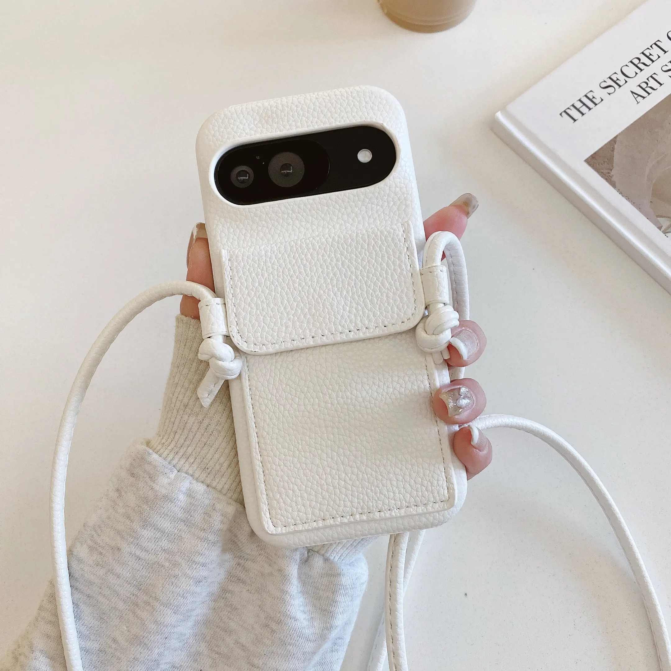 Crossbody Phone Case With Card Holder Wallet For Google Pixel_voghion.com
