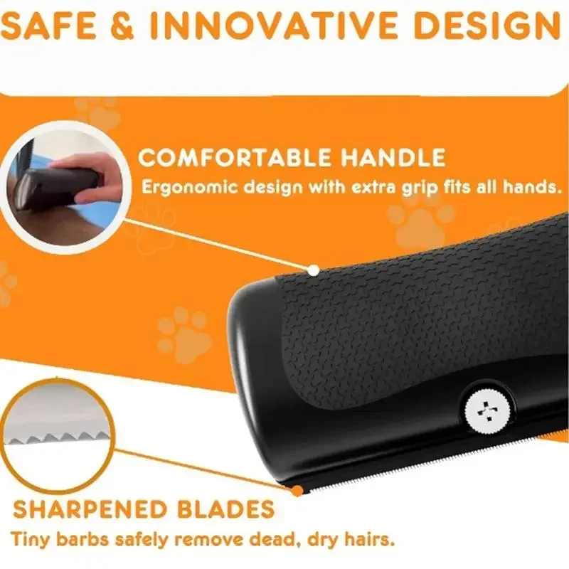 Pet Deshedding Groom Brush 5