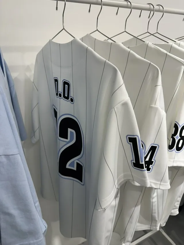 EXO Baekhyun Chanyeol Sehun ex Baseball Jerseys Cr Soda Dance