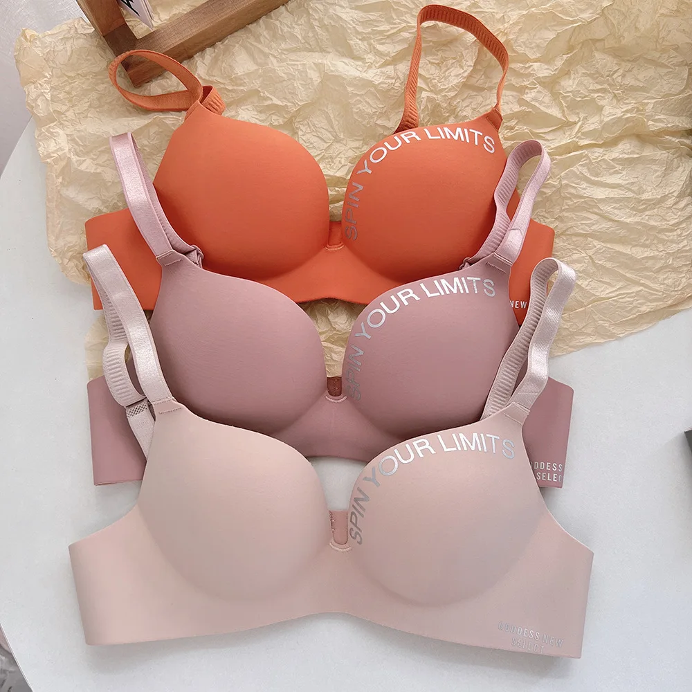 3pcs/Lot Seamless Bras for Women Nonwire Push Up Brasiere Deep V Bralette  Comfort Underwear Female Invisible Bras Sexy Lingerie - AliExpress