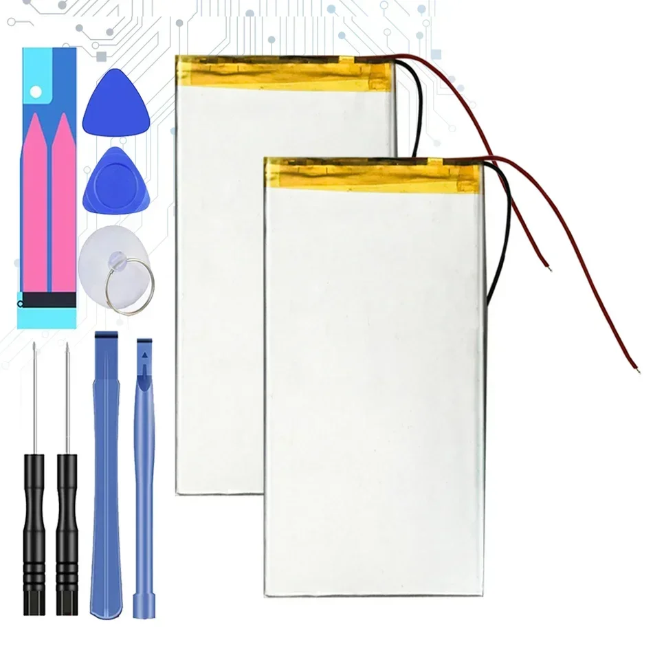 Batteria Ai Polimeri Di Litio Ykaiserin 3500Mah Per Lancio Da 7 Pollici X431Pro , X431V ,X431Mini Batteria