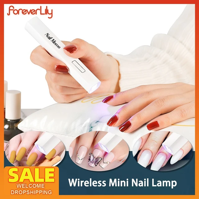 Mini Lampe UV LED pour vaccage Rapide des Ongles, Mise à Niveau