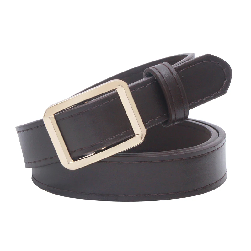 Chic Vintage PU Leather Belt for Women